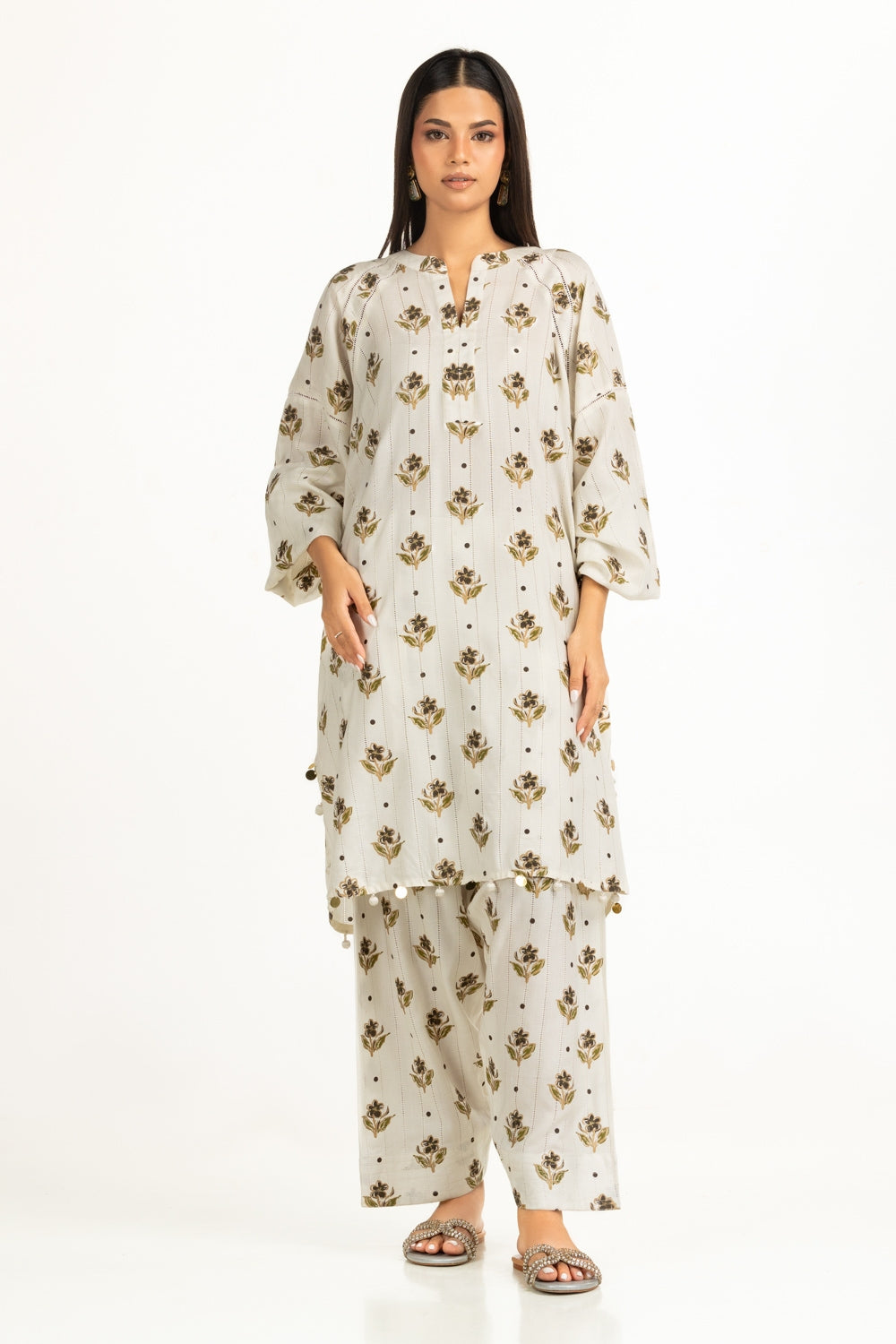 Jacquard Printed Co-Ord Set