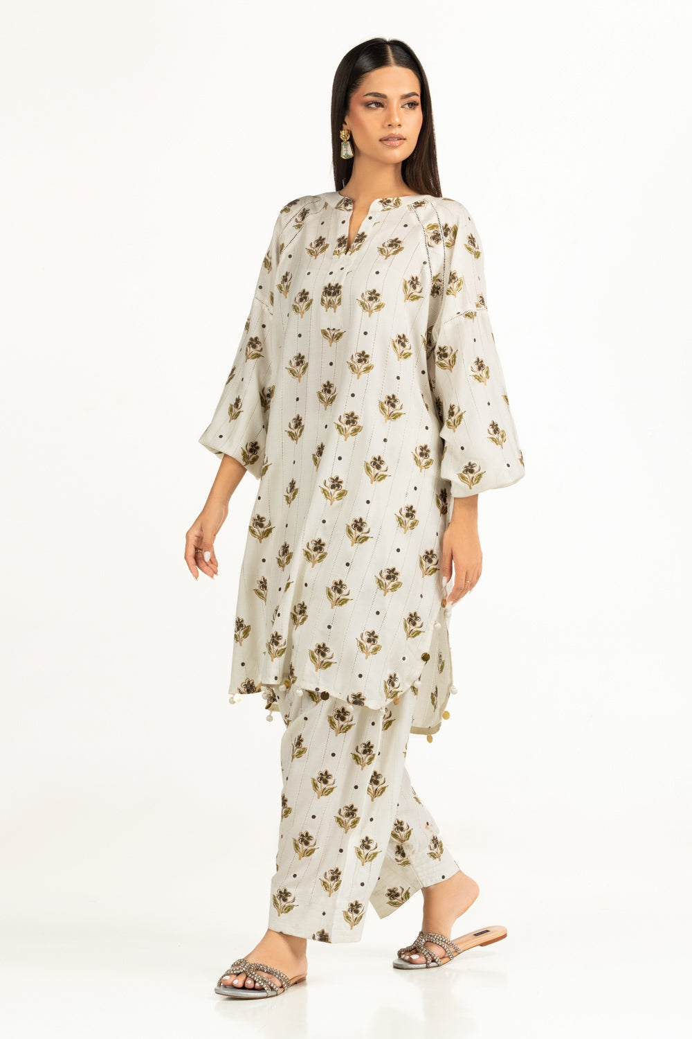 Jacquard Printed Co-Ord Set
