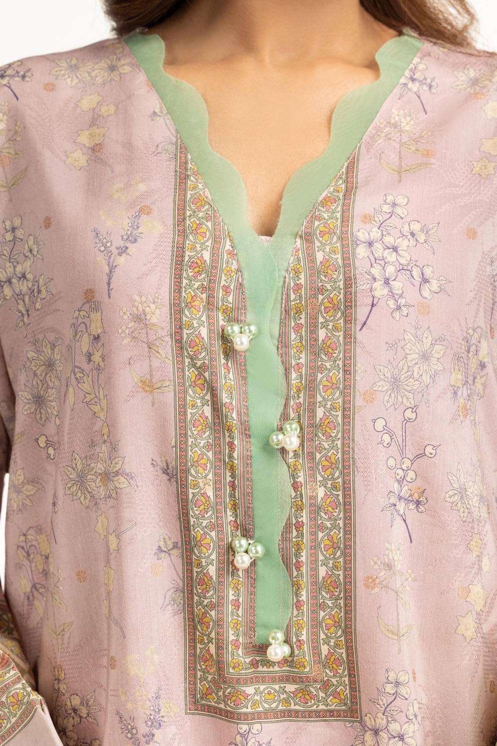 Jacquard Printed Co-Ord Set