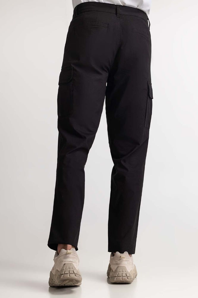 Jet Black Basic Trouser