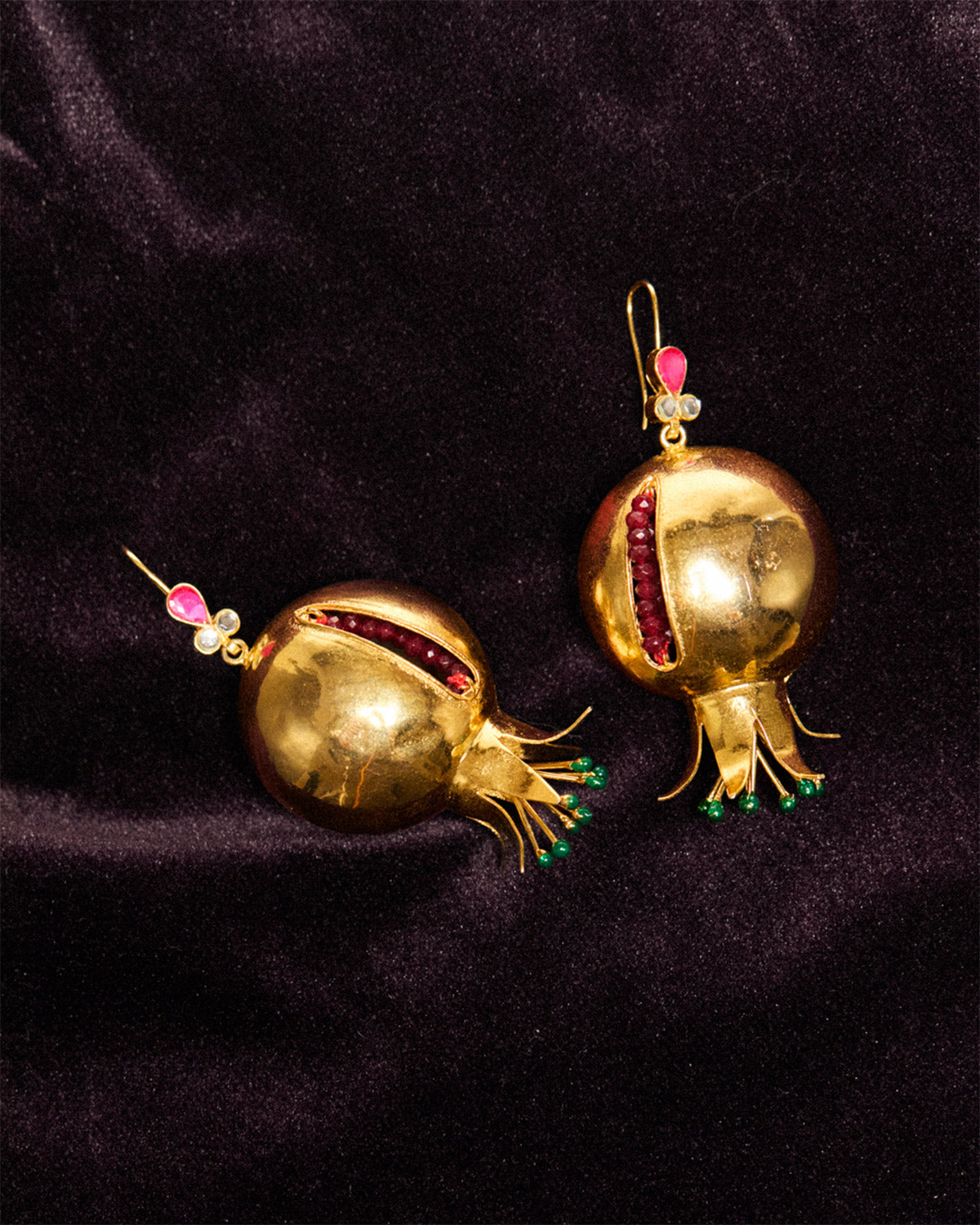 Pomegranate Earrings