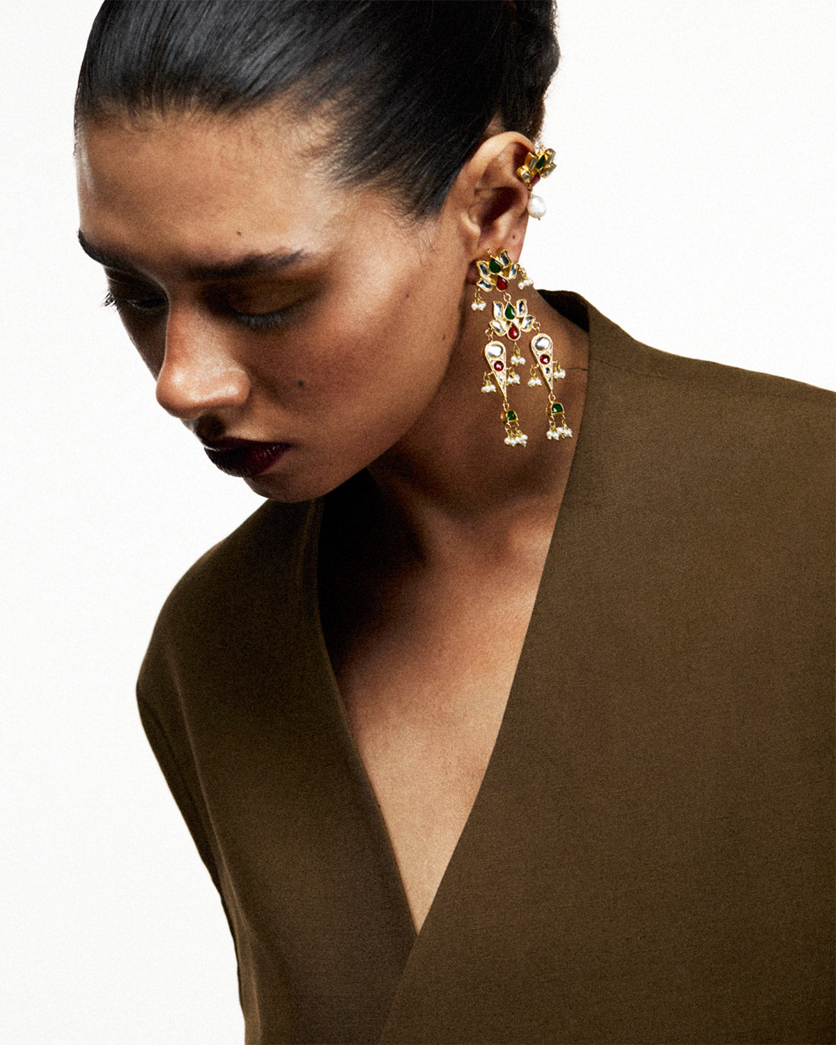 Lotus Earrings