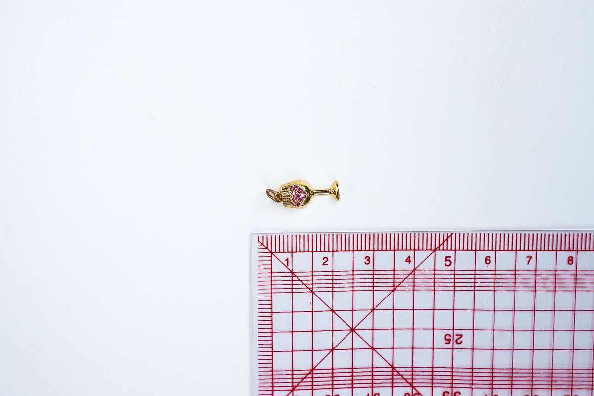 Amethyst Chalice Charm