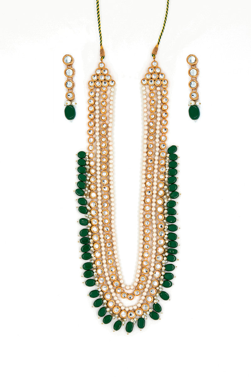 Jst-006-Emerald Green & Gold
