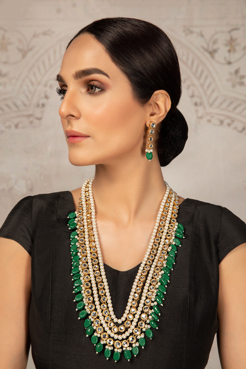 Jst-006-Emerald Green & Gold