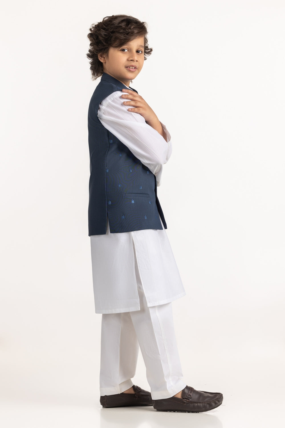Embroidered Waist Coat Kwc-Pd24-006