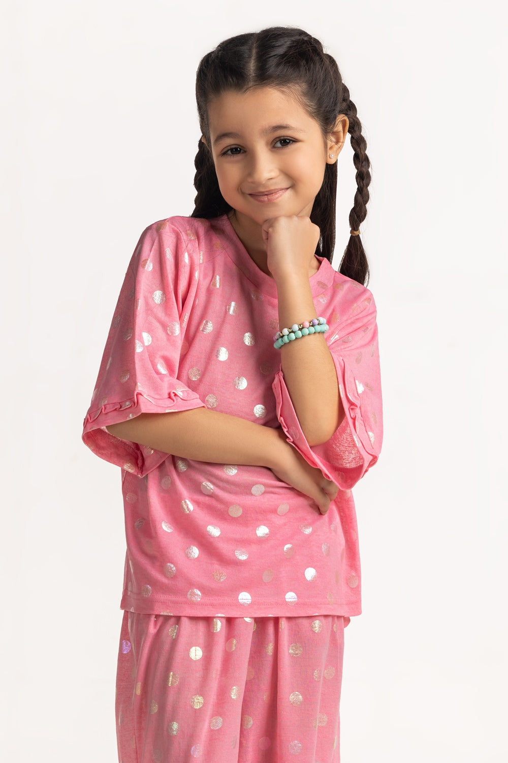 Junior Girls Printed Blouse