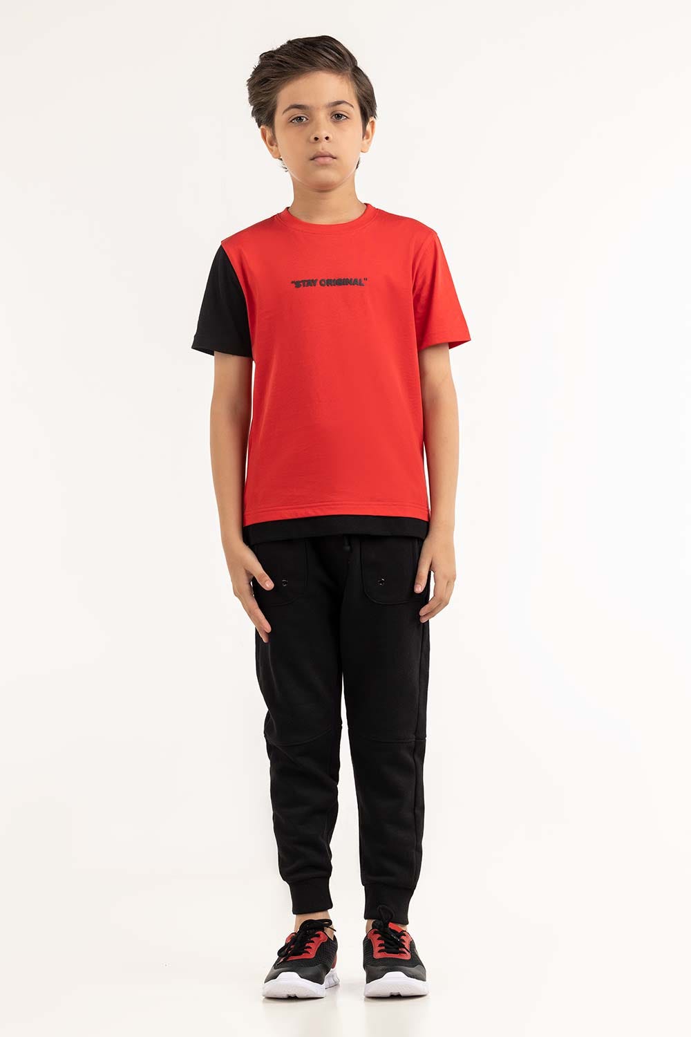 Junior Boy Black Trouser