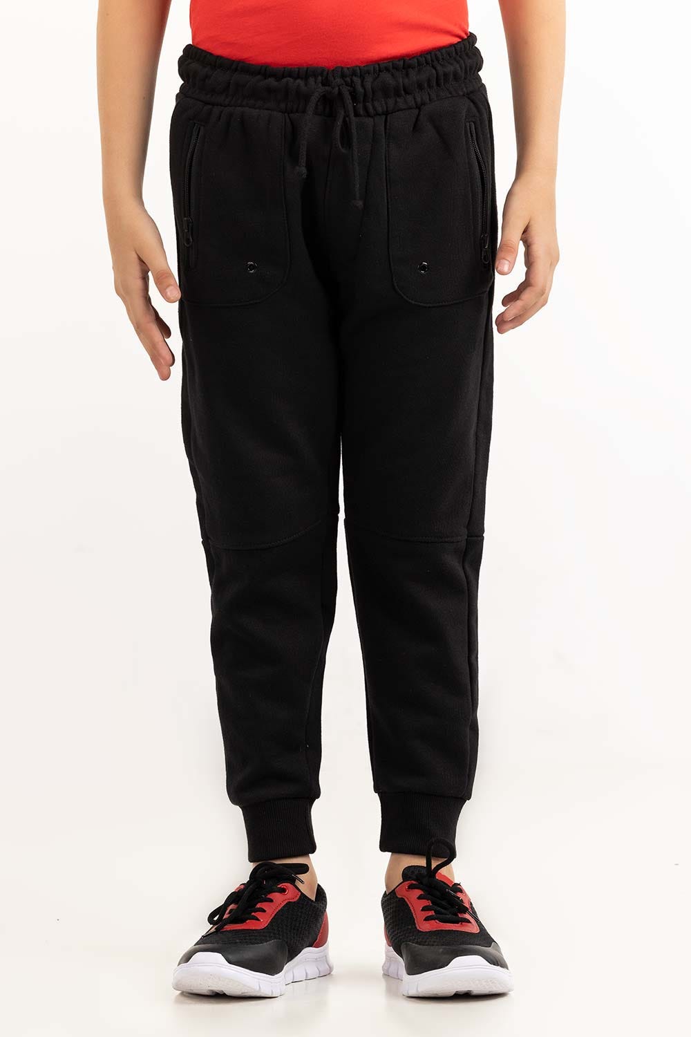 Junior Boy Black Trouser