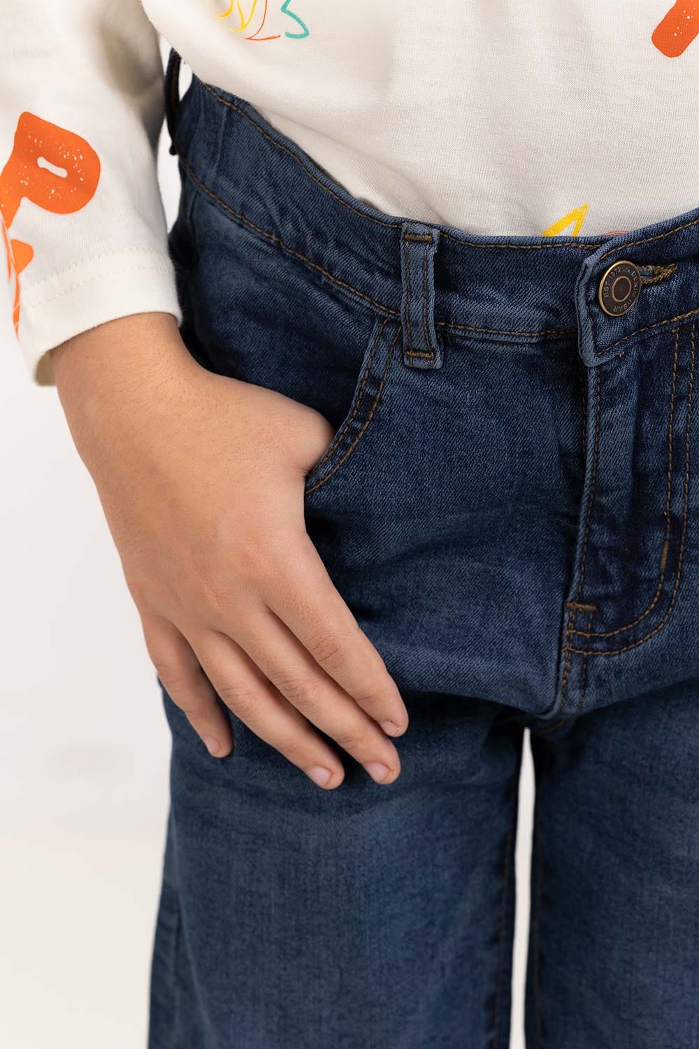 Junior Boy Blue Denim Jeans
