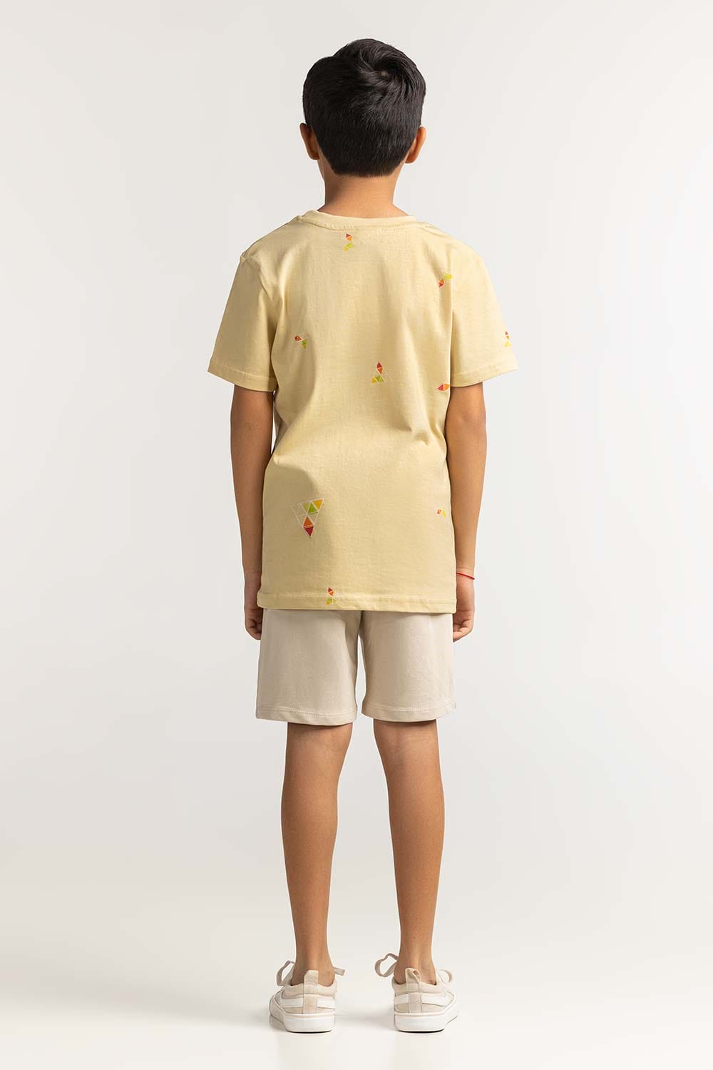 Junior Boy Sand Printed Tee