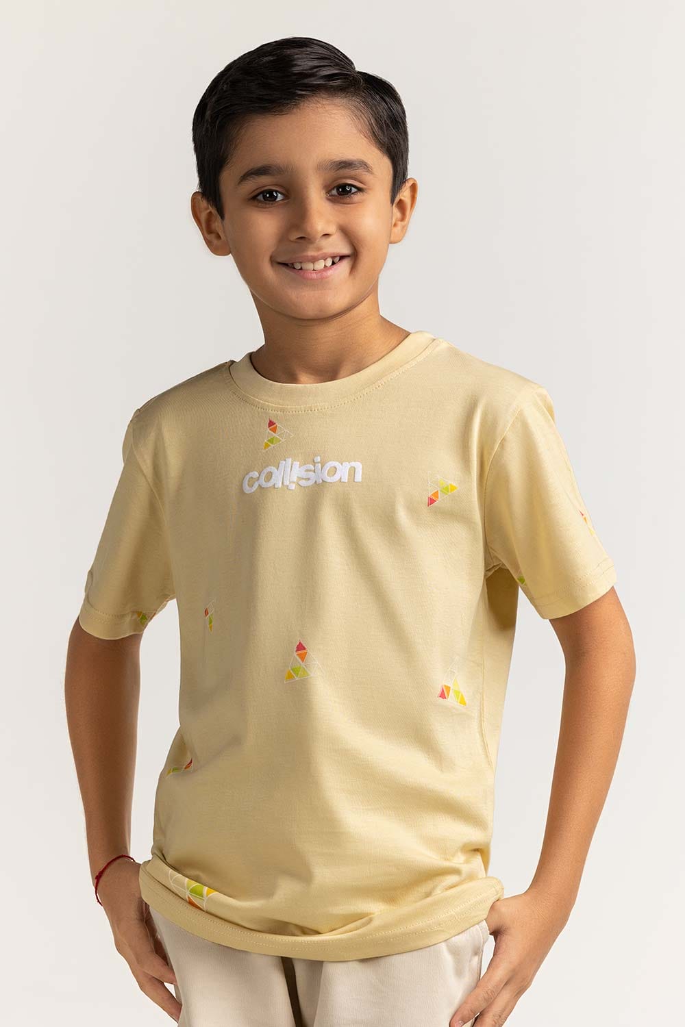 Junior Boy Sand Printed Tee