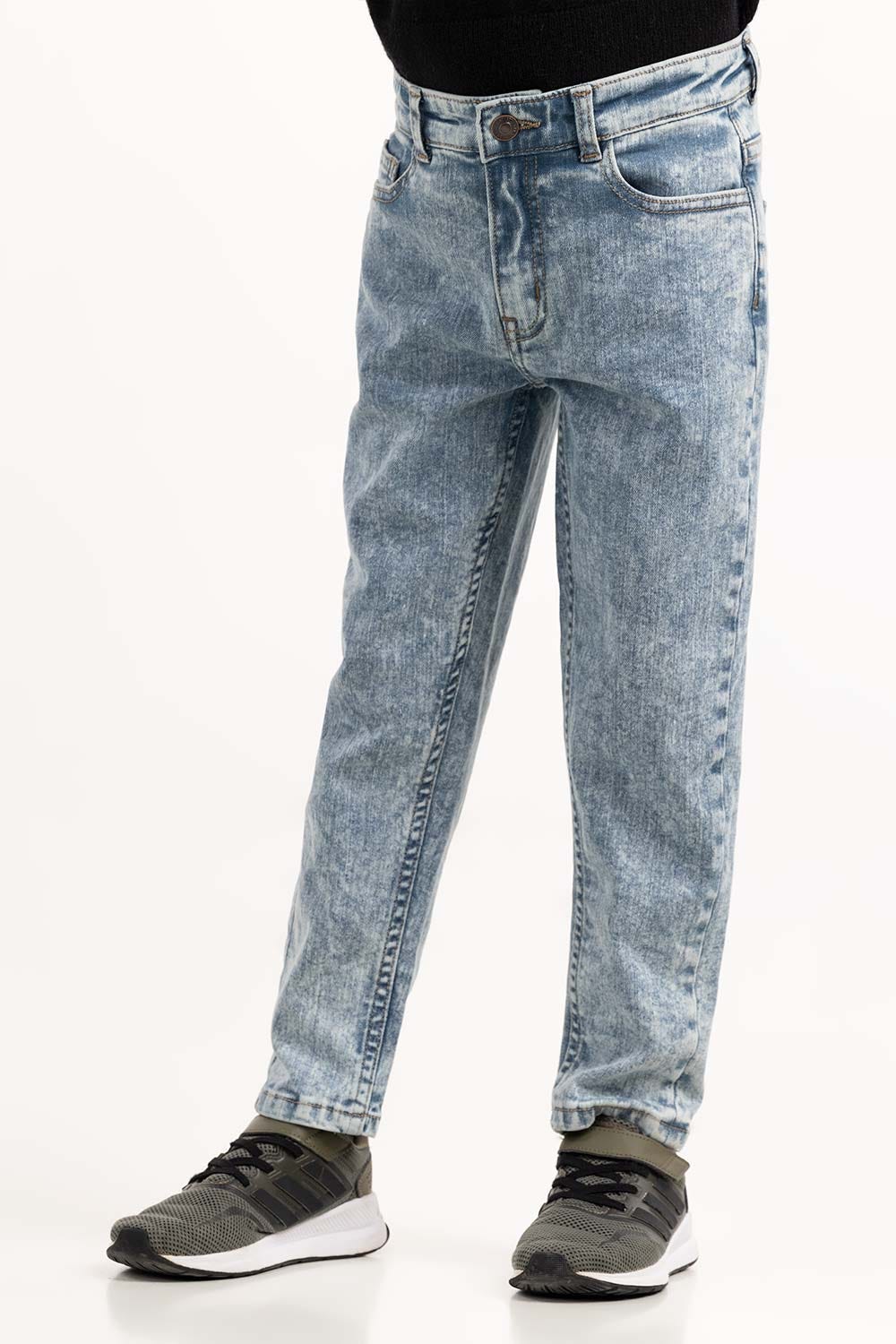 Junior Boy Jeans With An Adjustable Inner Waistband