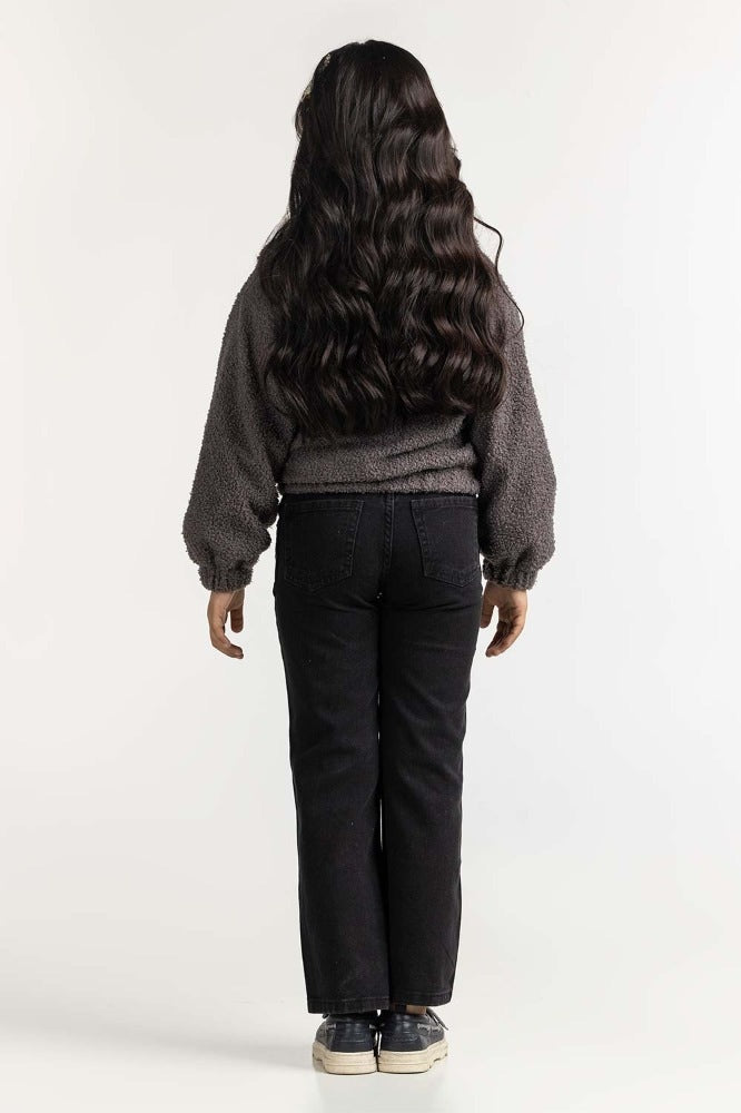 Junior Girl Charcoal Jacket