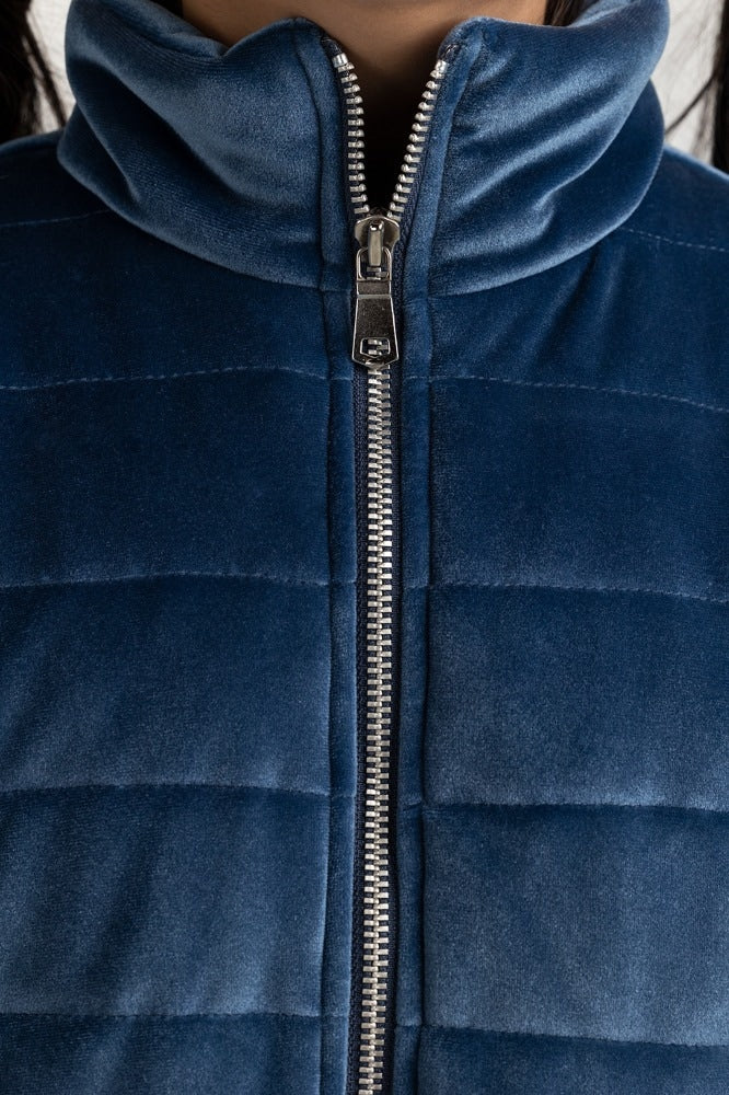 Junior Girl Dusty Blue Basic Jackets