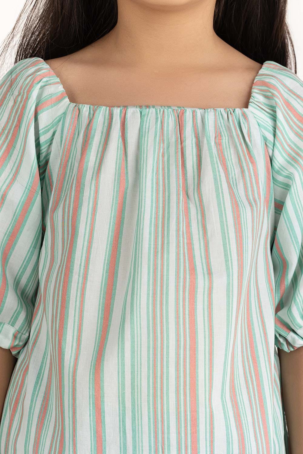 Junior Girl Green Blouse