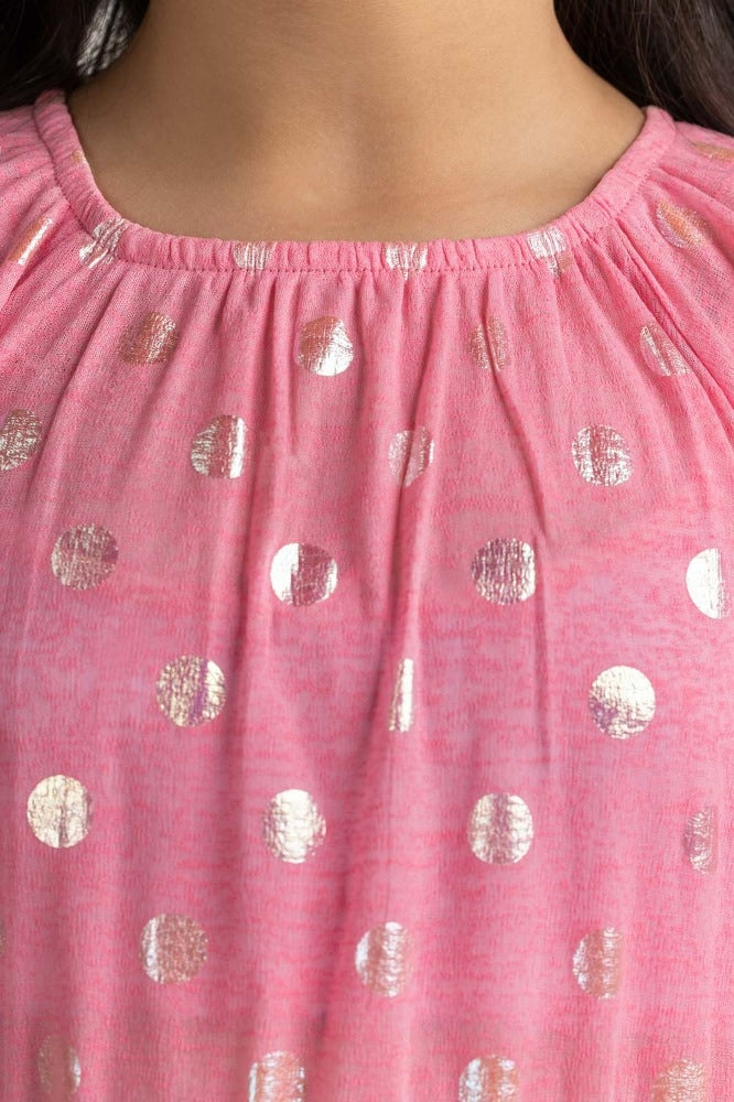Junior Girl Pink Dress
