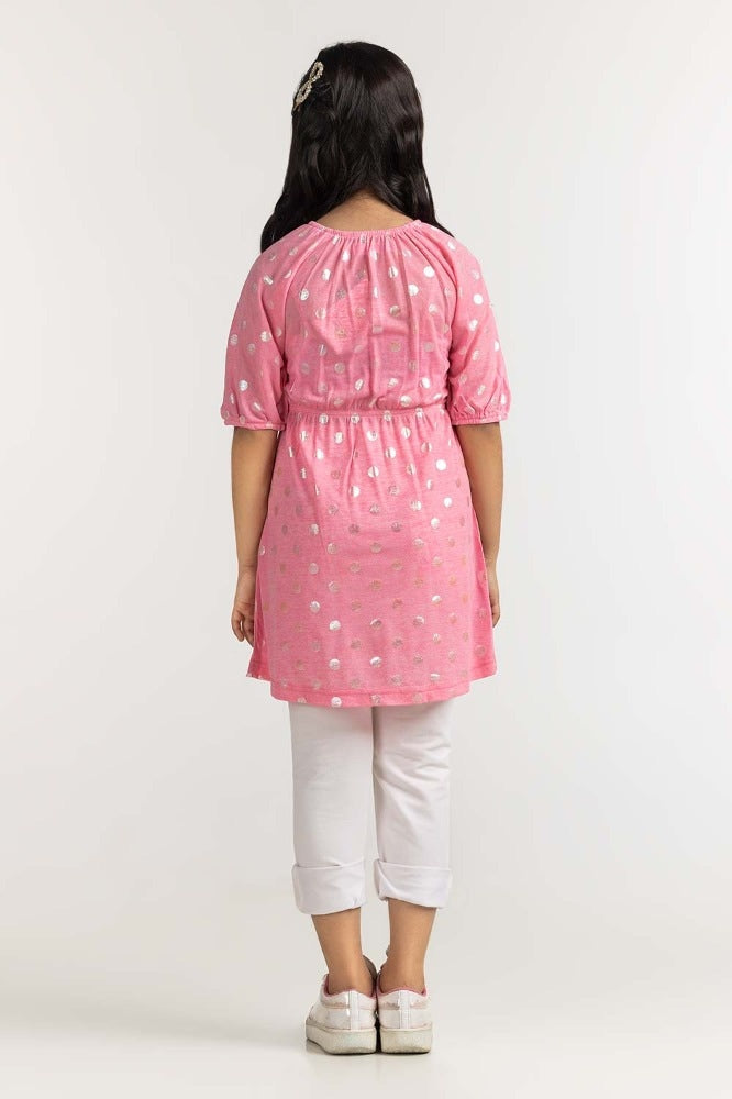 Junior Girl Pink Dress