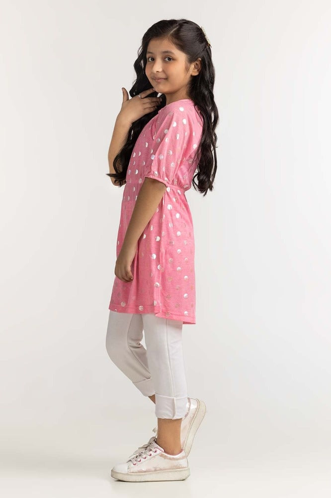 Junior Girl Pink Dress