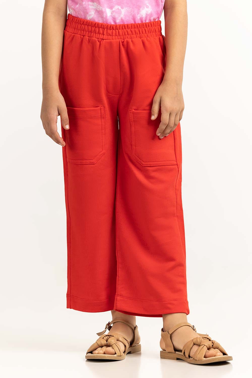 Junior Girl Red Trouser