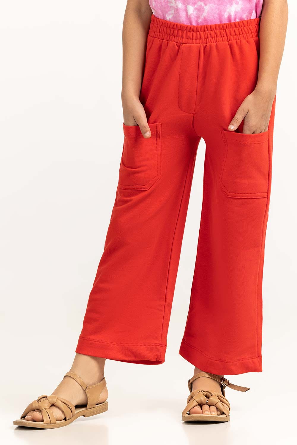 Junior Girl Red Trouser