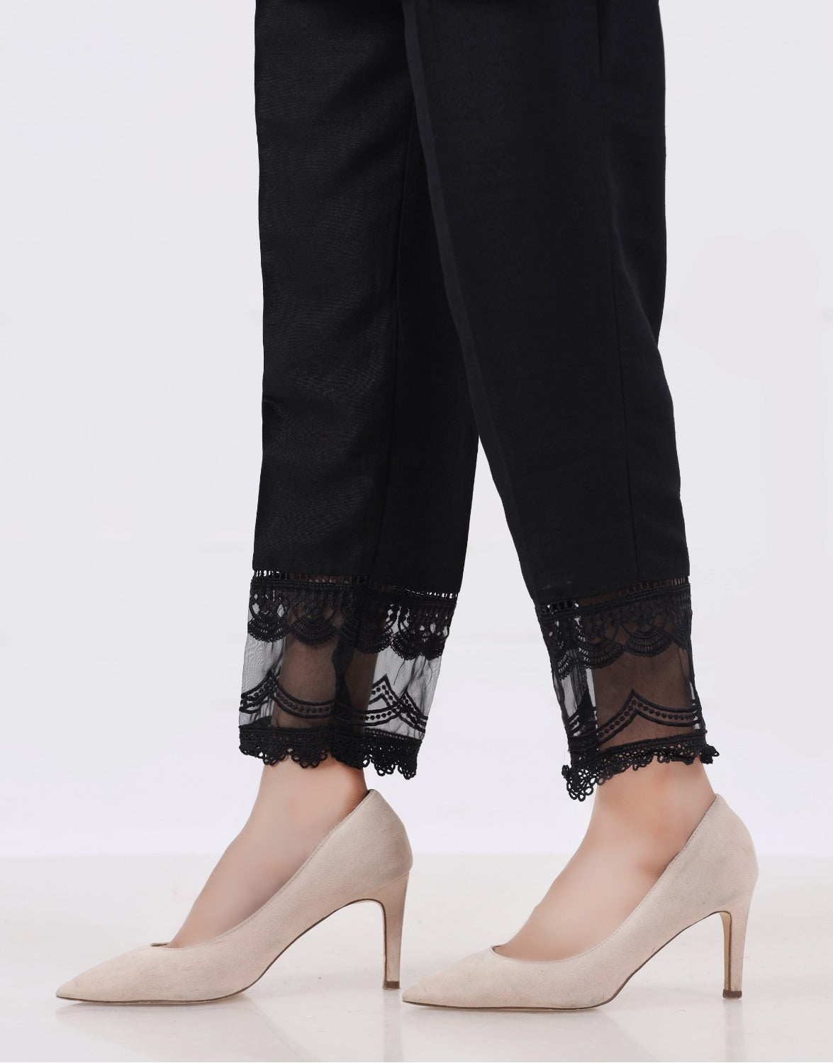 Luxury Pret Raw Silk Trousers