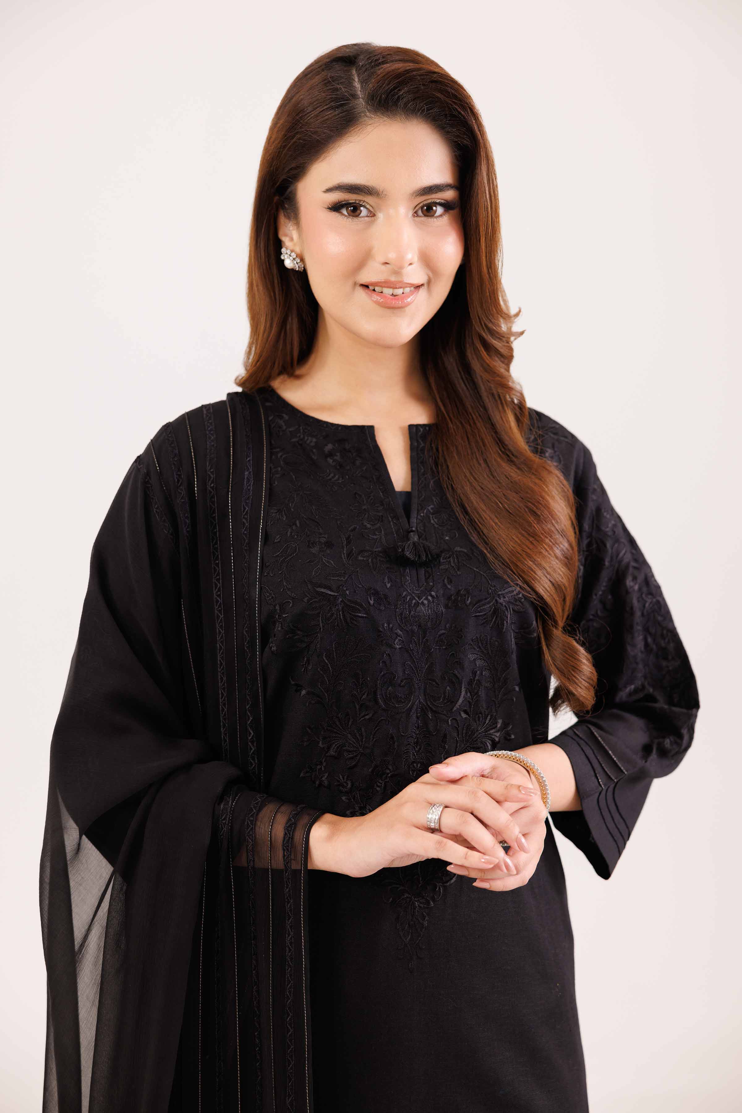 3 Piece - Embroidered Suit - KFW25-220