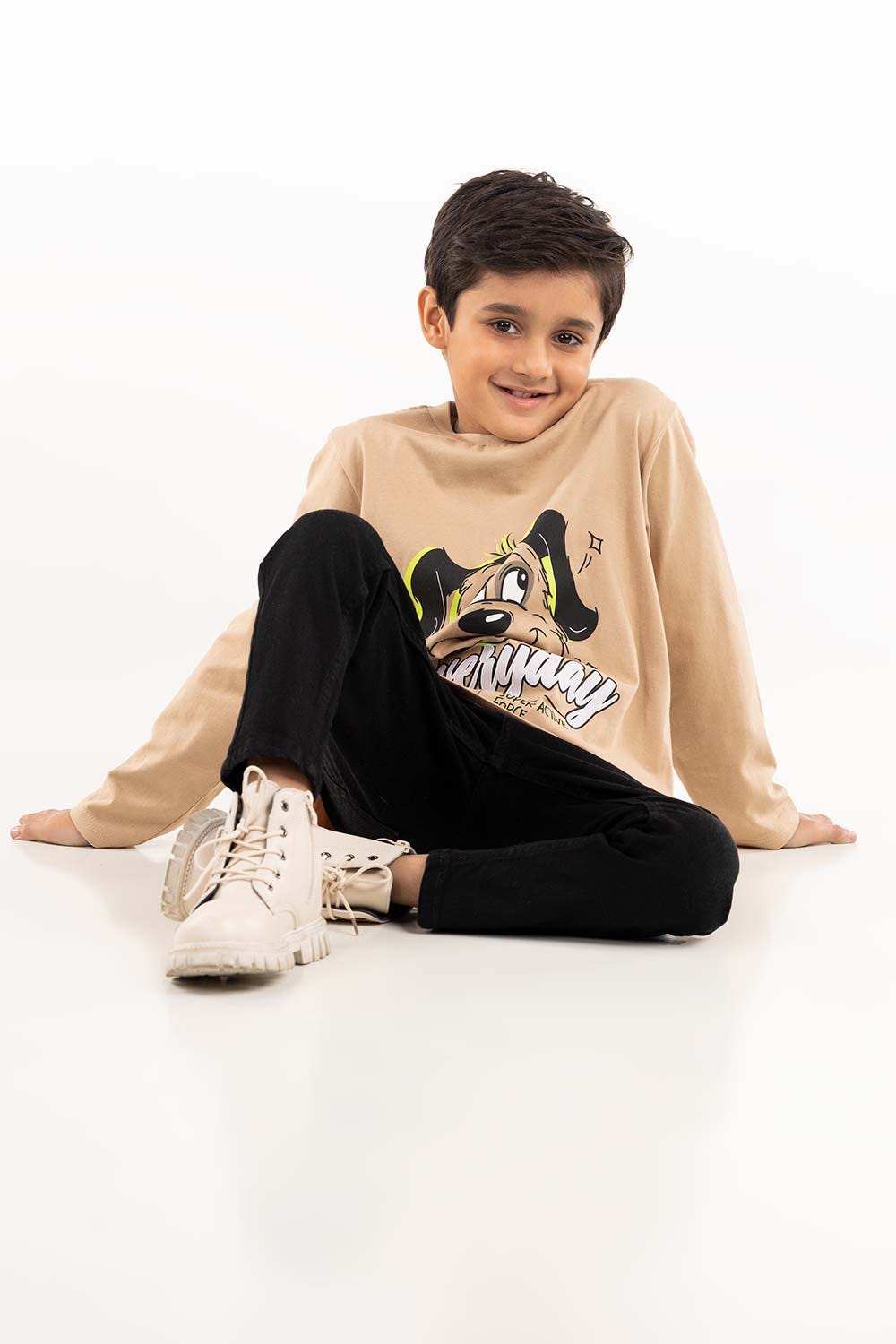 Junior Boy Khaaki