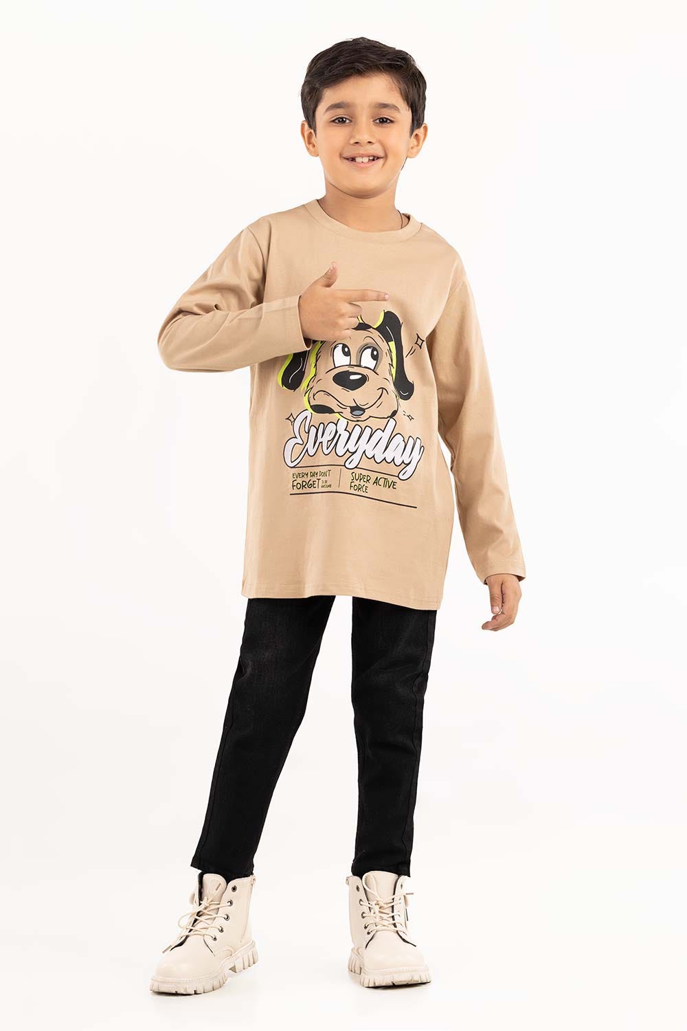 Junior Boy Khaaki