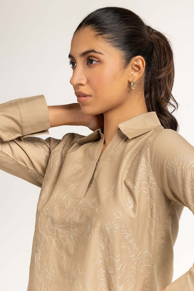 Khaki Basic Blouse