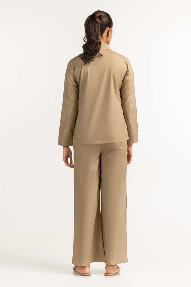 Khaki Basic Blouse