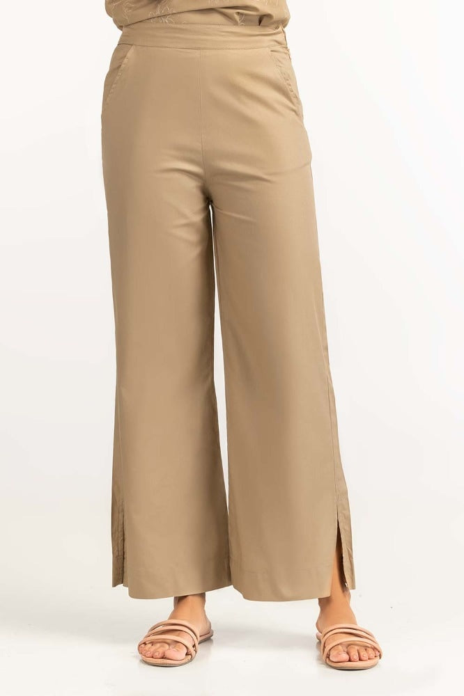 Khaki Basic Trouser