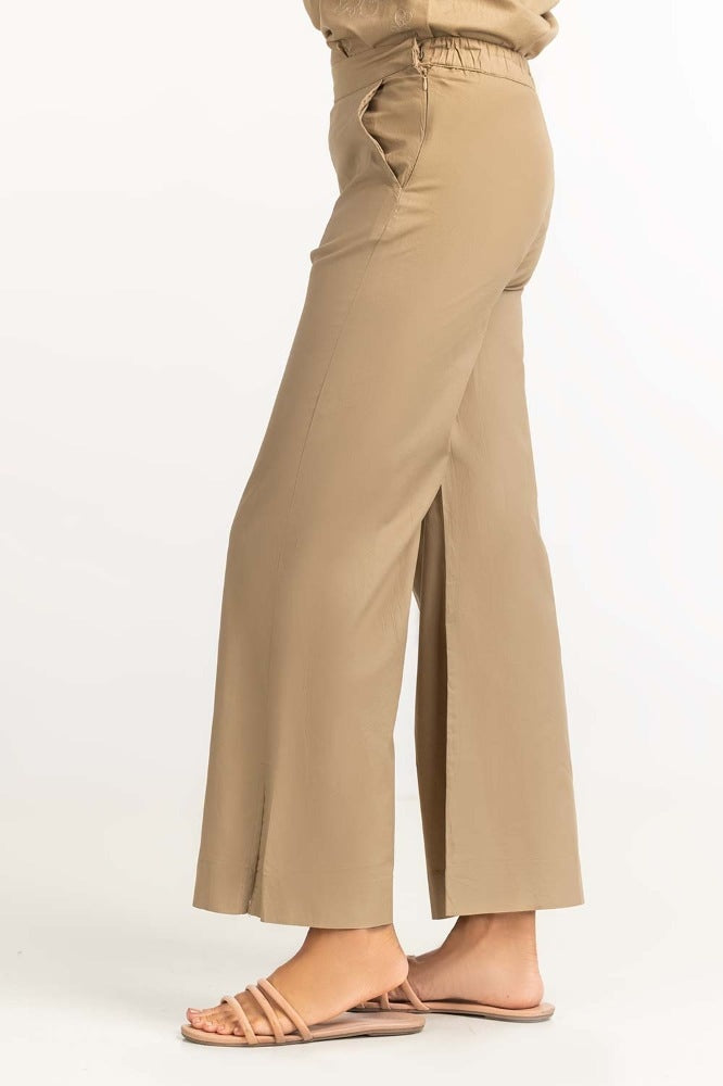 Khaki Basic Trouser