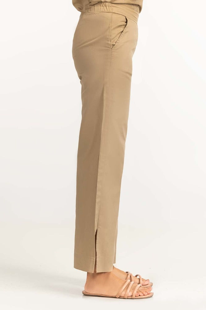 Khaki Basic Trouser
