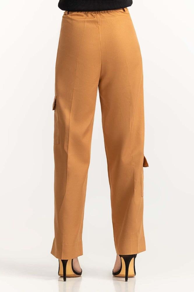 Khaki Basic Trouser