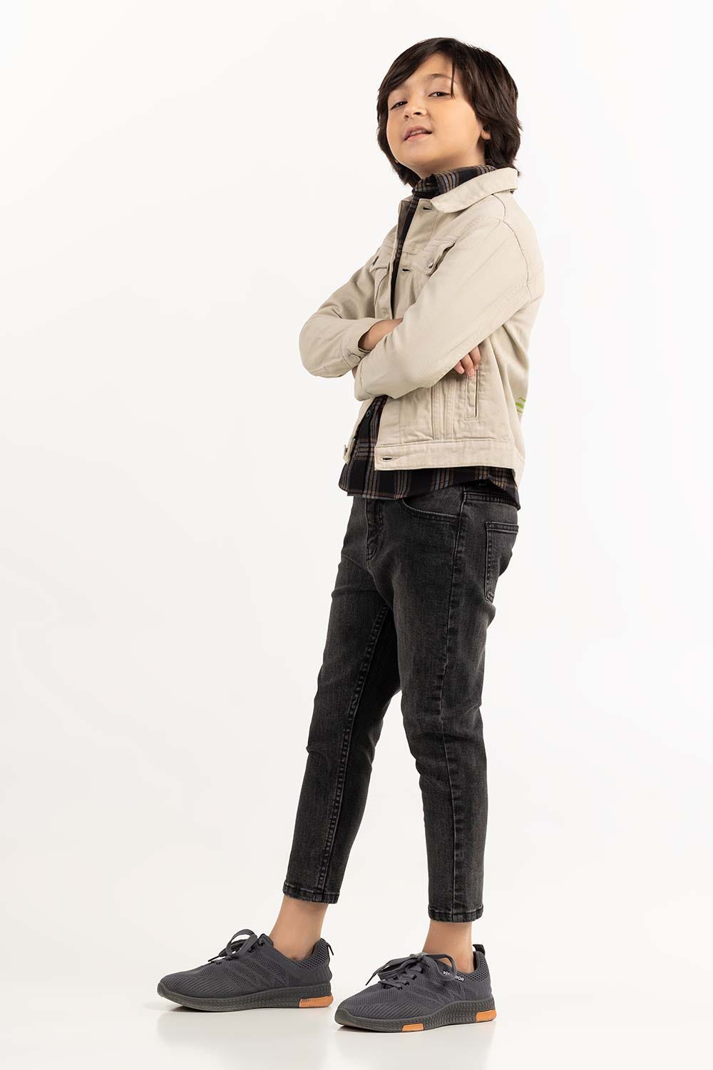 Junior Boy Khaki Jacket