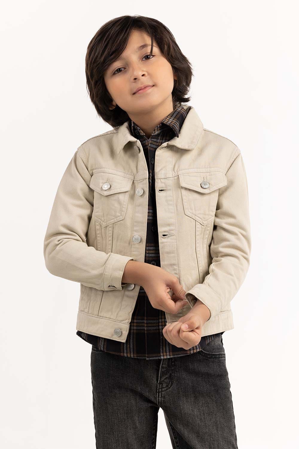 Toddler Boy Khaki Jacket