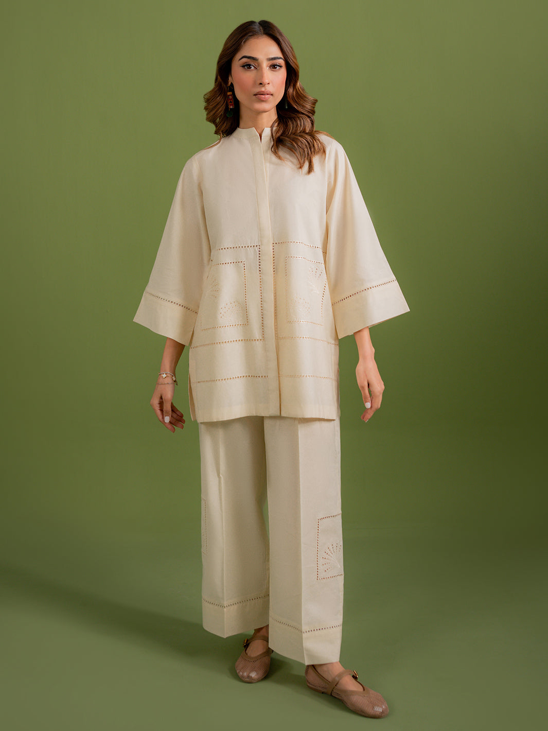 PORCELAIN- SLD22-25- 2Pc Embroidered Set