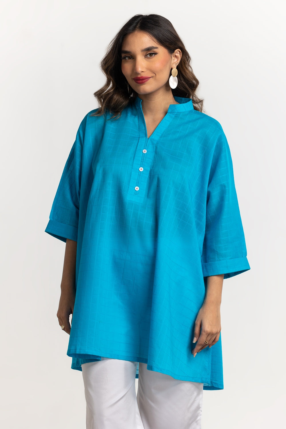 Dobby Dyed Tunic