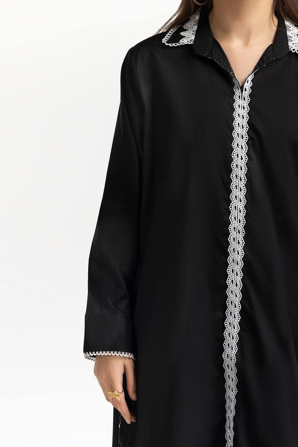 Lawn Embellished Shirt