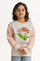 Junior Girls Printed Sweatshirt
