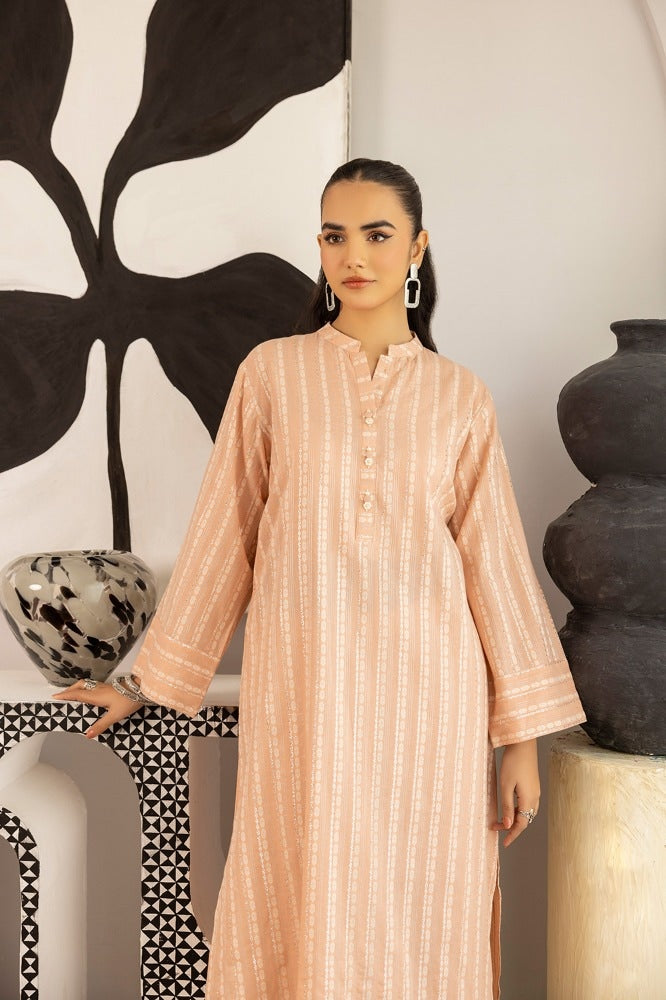 Lurex Jacquard Shirt And Trouser