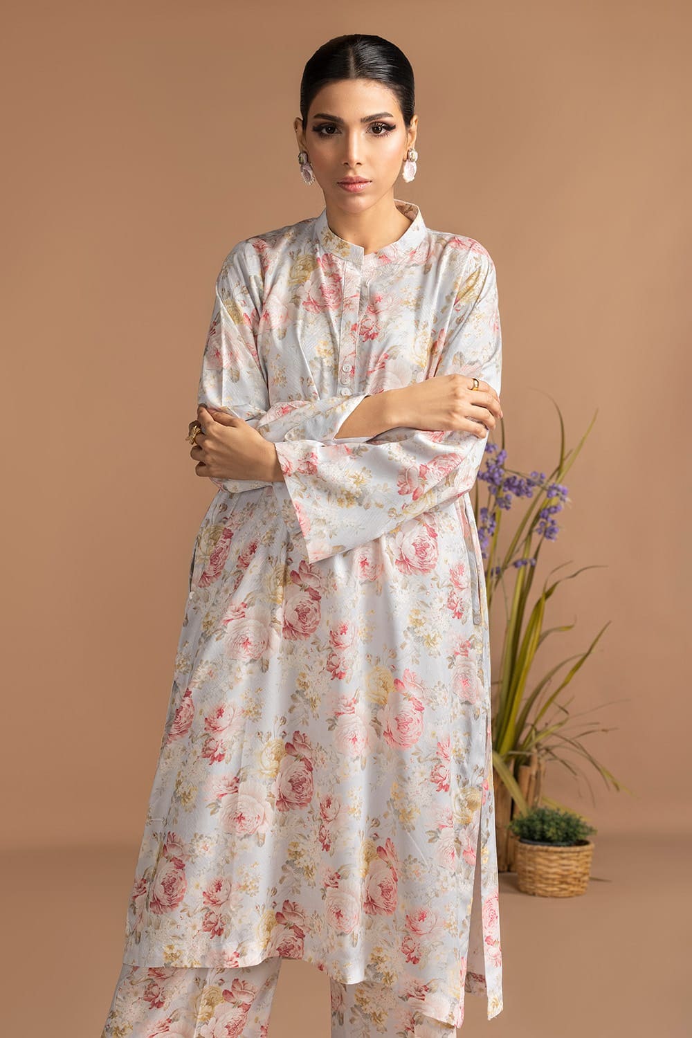 Dobby Printed Co-Ord Set