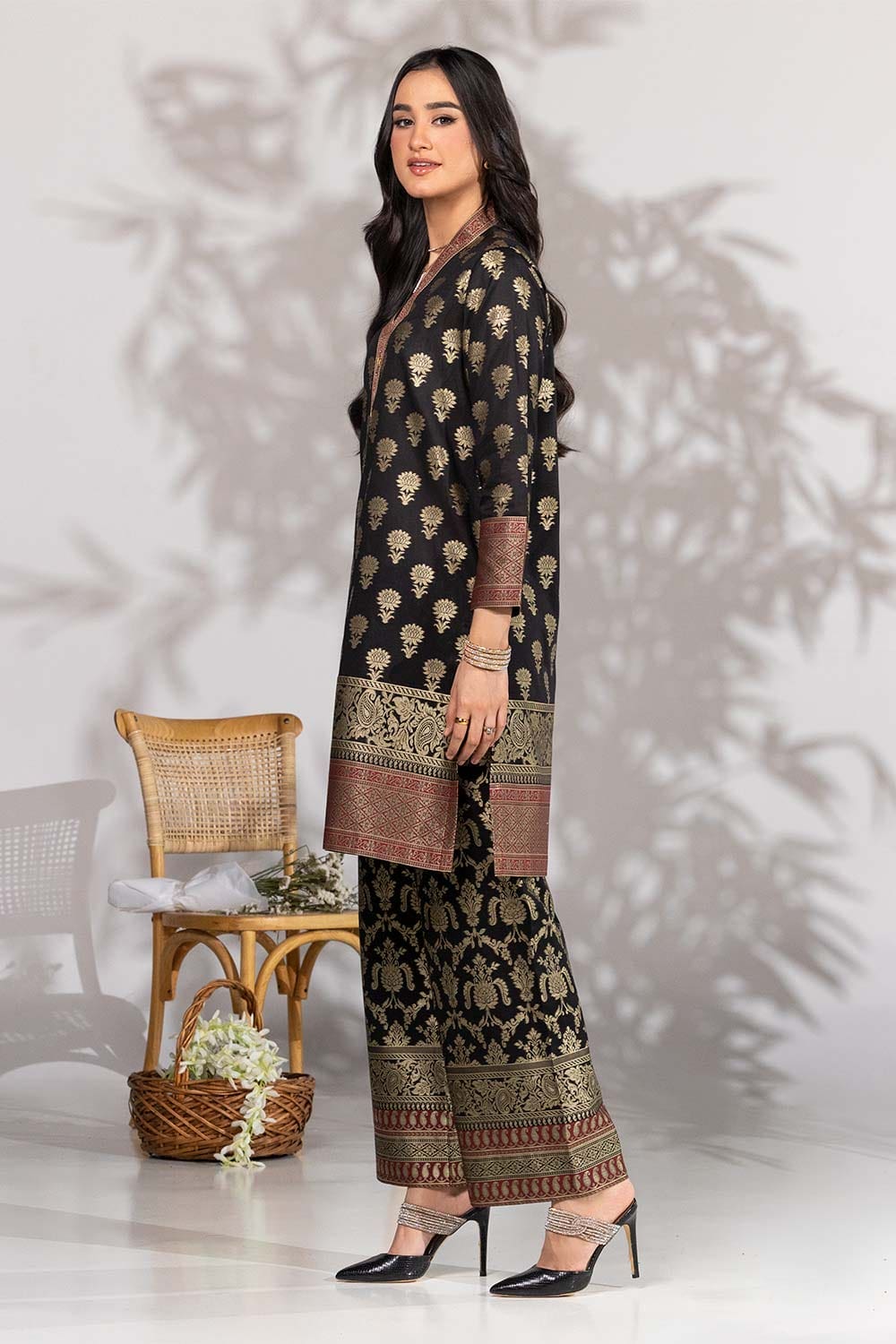 Jacquard Dyed Co-Ord Set