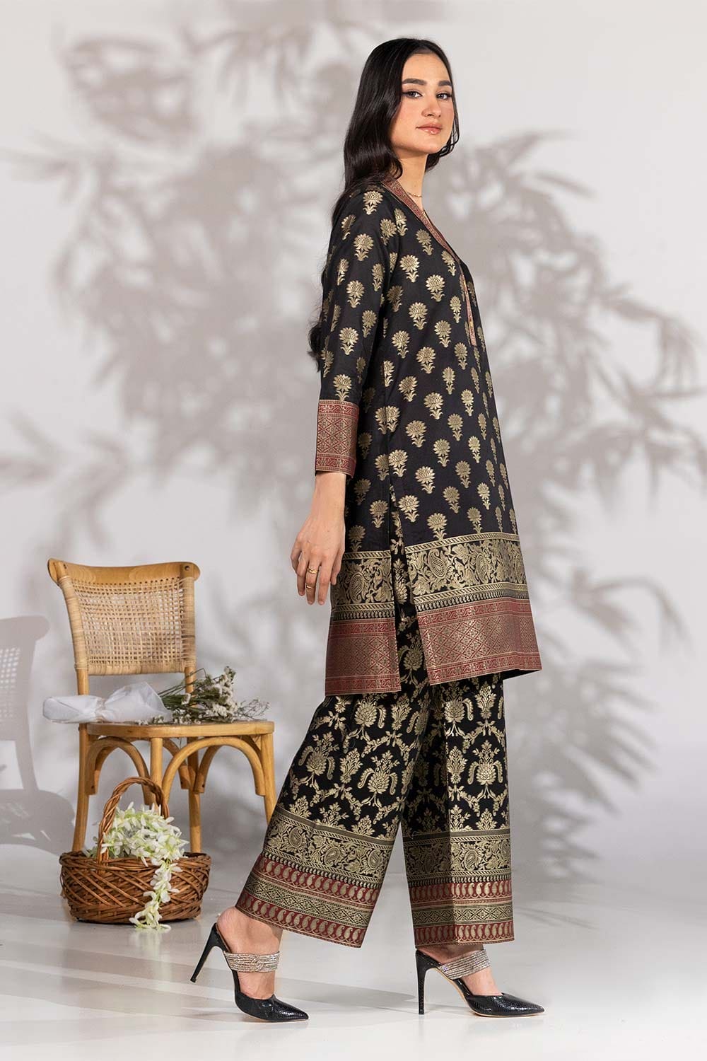 Jacquard Dyed Co-Ord Set