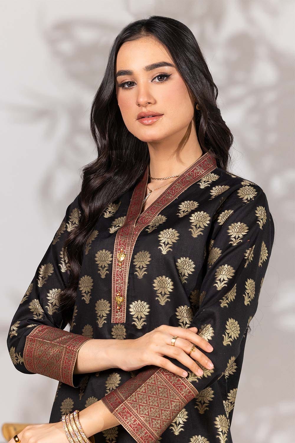 Jacquard Dyed Co-Ord Set