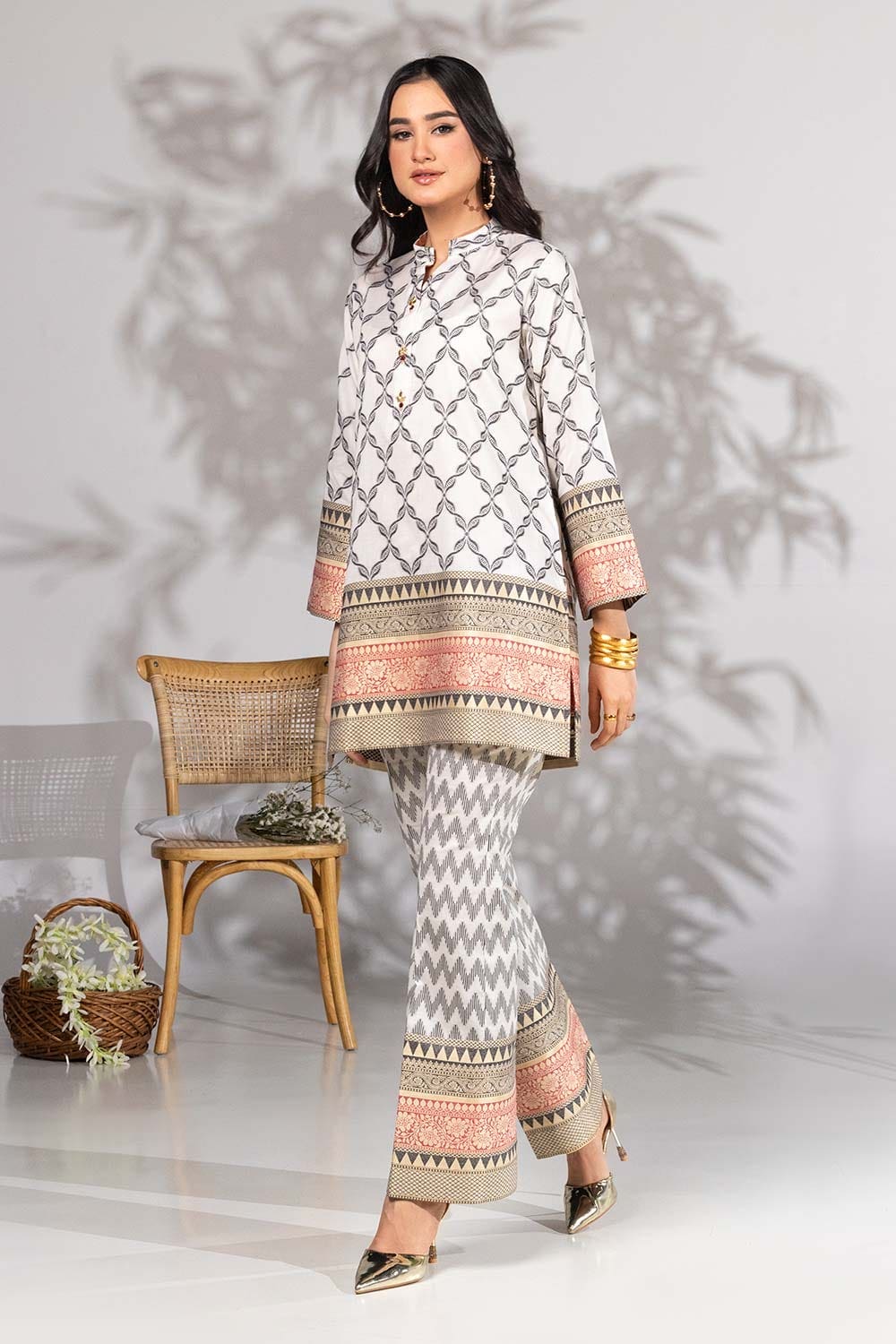 Jacquard Dyed Co-Ord Set