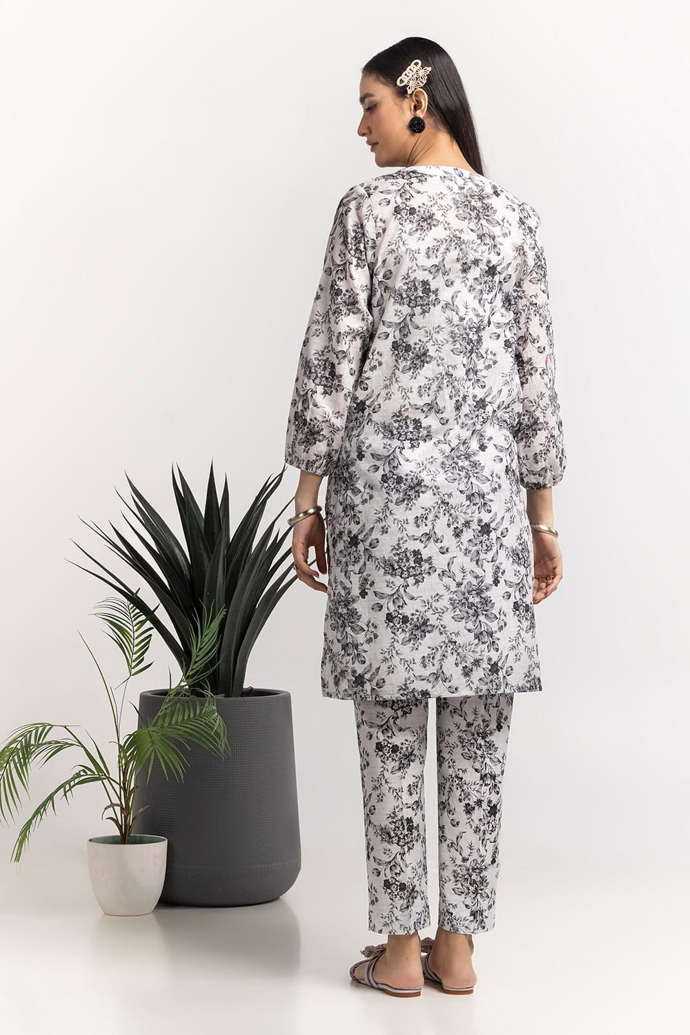 Dobby Printed Co-Ord Set
