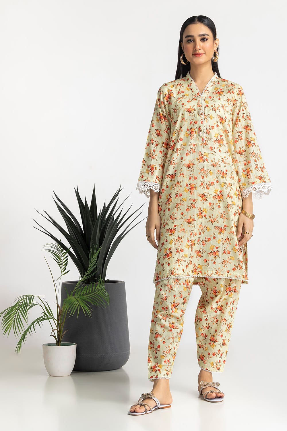 Dobby Printed Co-Ord Set