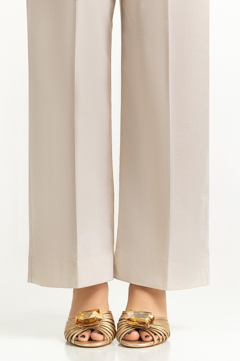 Yarn-dyed Embroidered Co-Ord Set